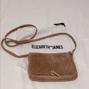 Elizabeth and James Cynnie Crossbody in suede